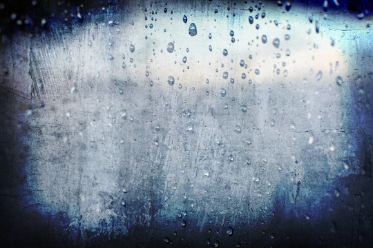 垃圾摘要滴雨的背景