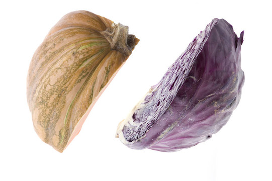 南瓜和白菜