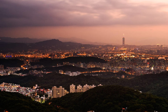 臺(tái)北市夜景