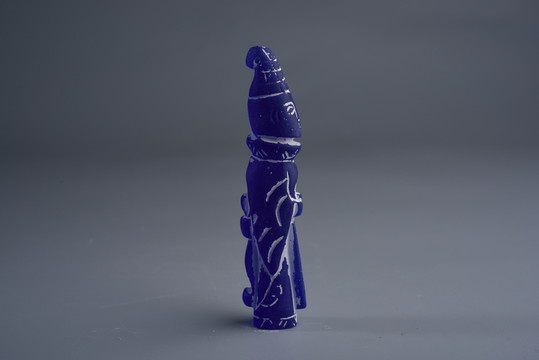 琉璃 遼金琉璃文官俑