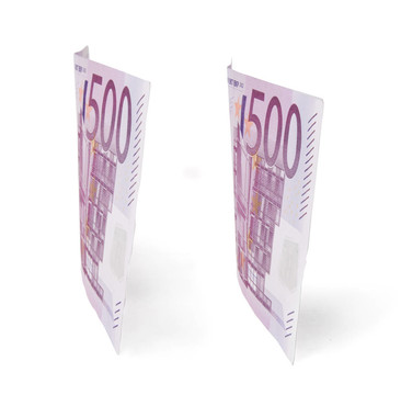 500歐元的紙幣