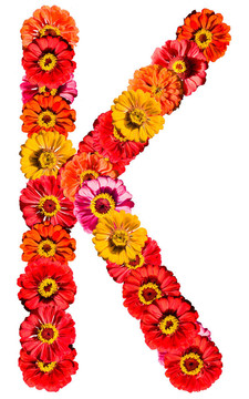 花字母表
