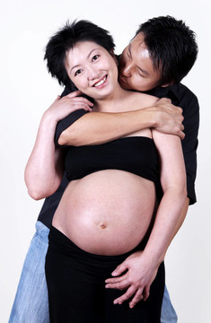 熱情的夫婦。