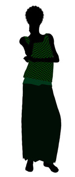1920女性剪影