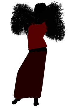 1920女性剪影
