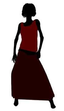 1920女性剪影