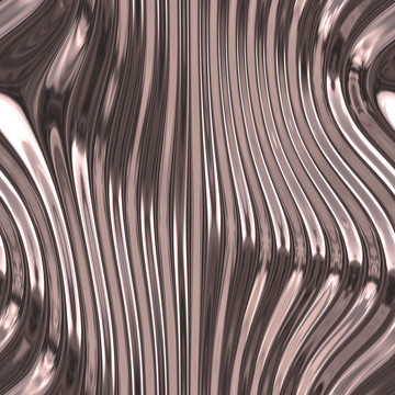 扭曲的金屬