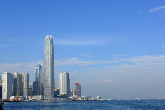 香港島與國際金融中心