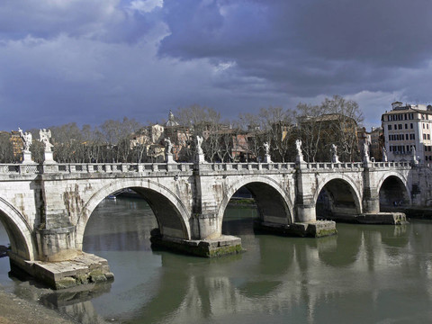 ROM；Ponte Sant Angelo；意大利