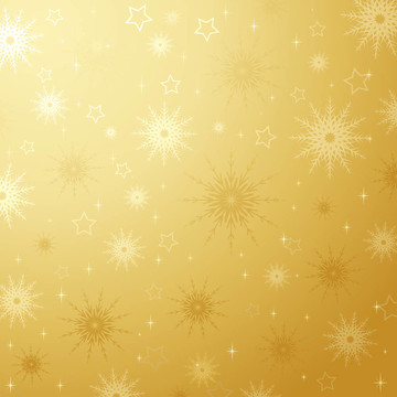 雪花和星星