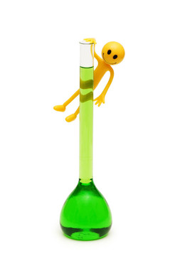 笑臉舉辦綠色管白色隔離