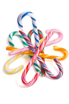 豐富多彩的candycanes
