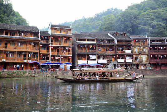 鳳凰古城在中國的風(fēng)景