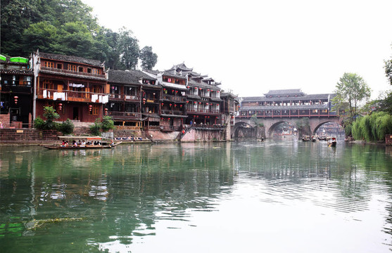 鳳凰古城在中國的風(fēng)景