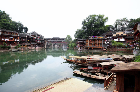 鳳凰古城在中國的風(fēng)景