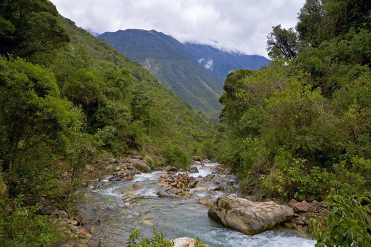 安第斯山脈的河流