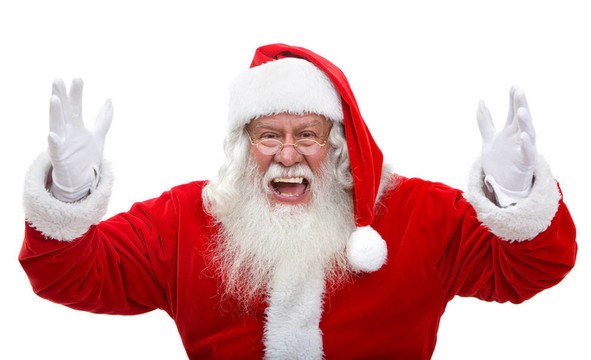 興奮的Santa