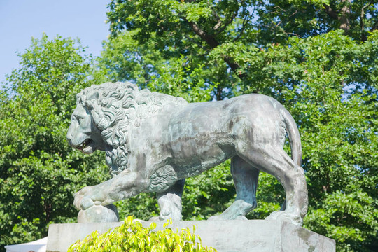 Peterhof園林雕塑