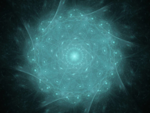 藍色的星星圖案