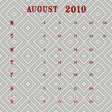 月2010 -條紋