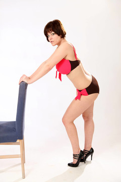 美麗的Young Woman