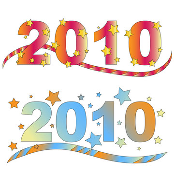 新的一年2010