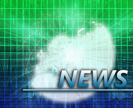 歐洲新聞飛濺屏幕