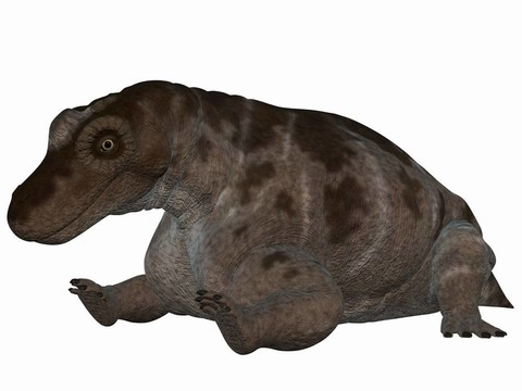 角頭獸的3D恐龍