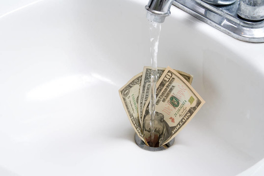 金錢Down the Drain