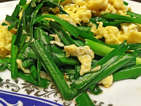 韭菜炒蛋