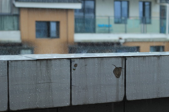 雨滴四濺
