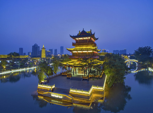 航拍江蘇淮安清江浦