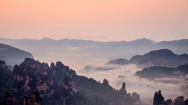 高山云海