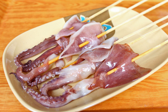 竹簽魷魚