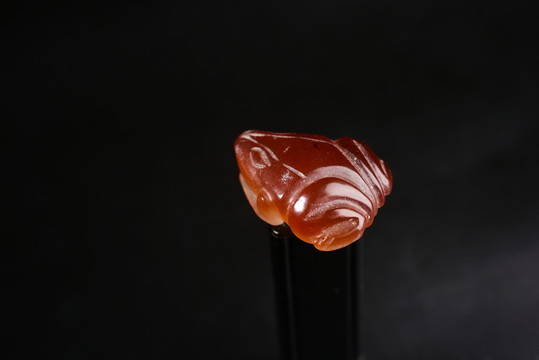 瑪瑙 遼金瑪瑙青蛙雕
