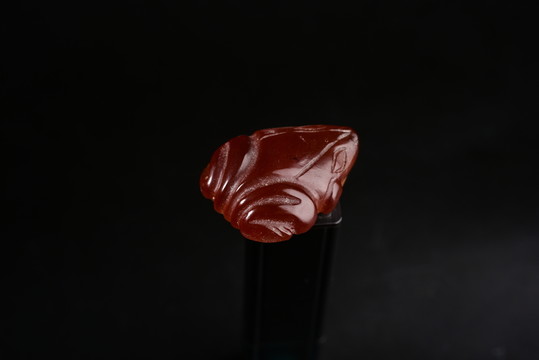 瑪瑙 遼金瑪瑙青蛙雕