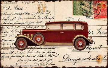 自行車 歐美風(fēng)格 單車 小汽車