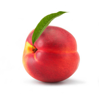 新鲜成熟的桃子