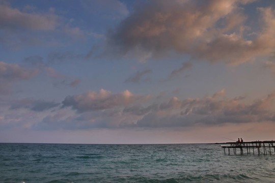 海上垂釣