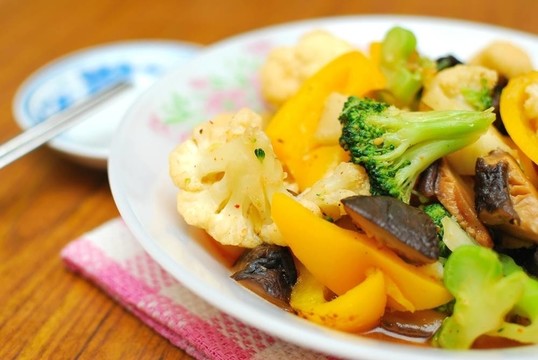 豐盛的中式菜肴