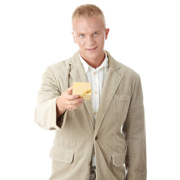 一個給你禮物的商人