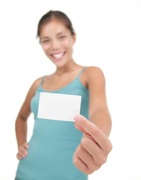 臨時(shí)空白標(biāo)志女人