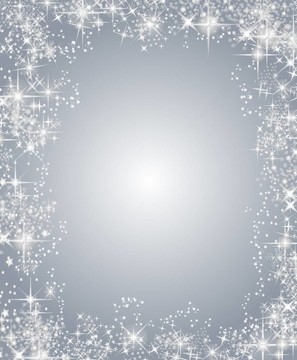用星星畫圣誕架