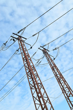 金屬高能高電塔