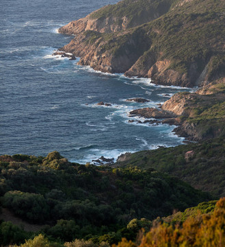 科西嘉島的西海岸
