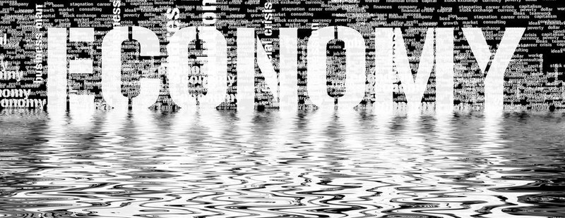 具有經(jīng)濟(jì)條件的插圖