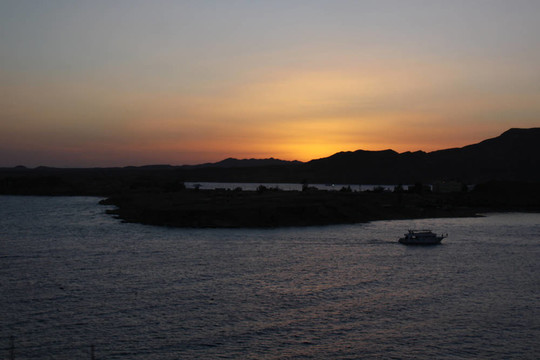 紅海日落