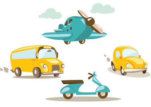 卡通車