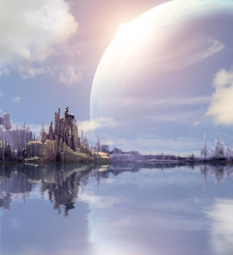 夢幻星球上的風景