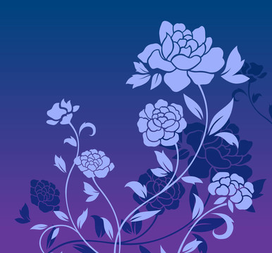 牡丹花圖案